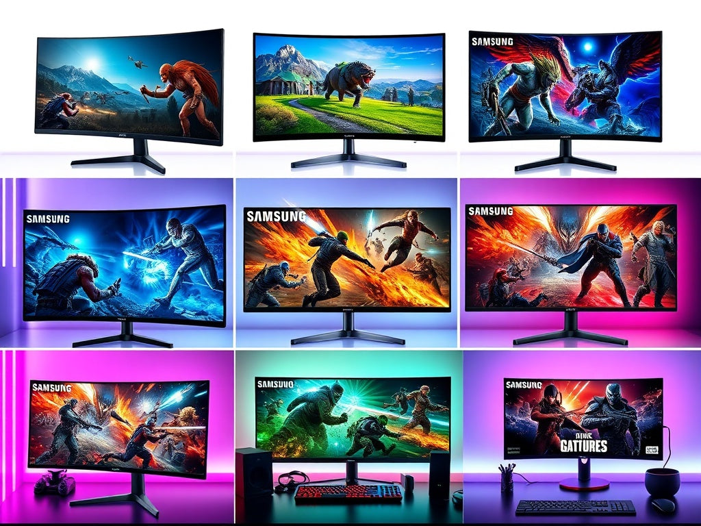 Elevate Your Gaming Experience with Samsung's Cutting-Edge Displays