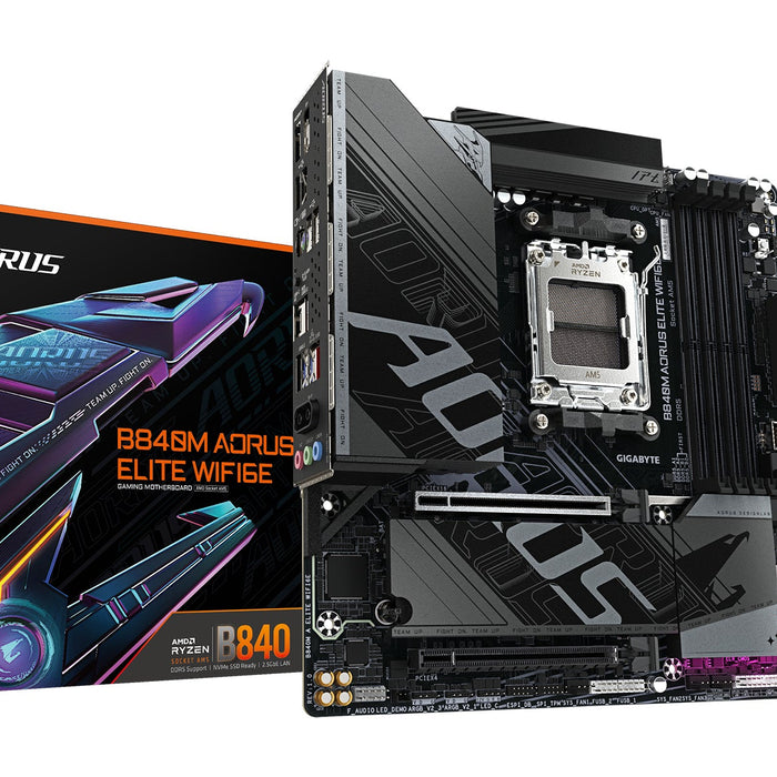 Unlock Gaming Potential with GIGABYTE B840M Motherboard