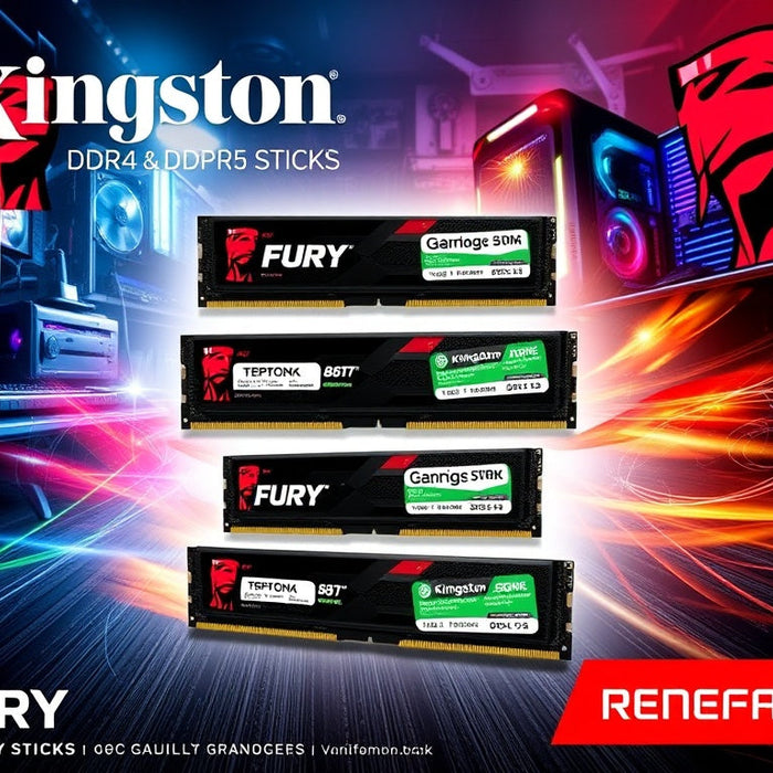 Unleash the Power of Next-Gen DDR5 Memory with Kingston FURY Renegade 🔥