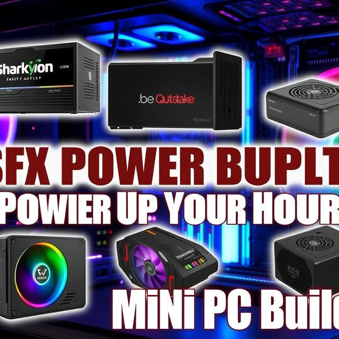 Unleash the Power of Compact Performance with Sharkoon's SFX Power Supply Units