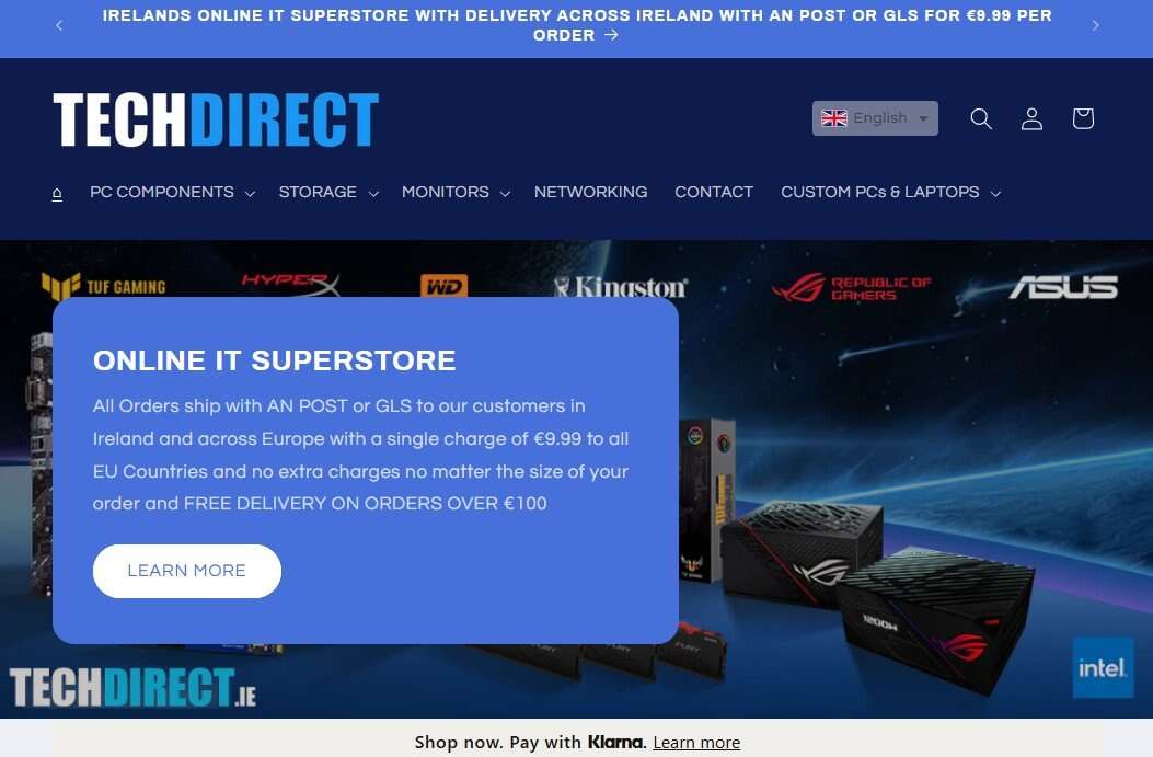 Components to Build Custom Gaming Desktop PC - GAMEFORCE.IE