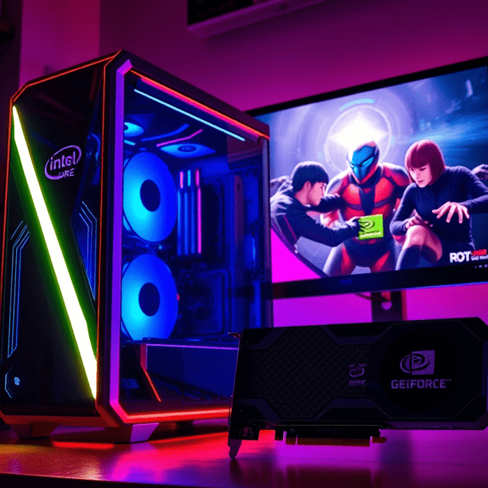Elevate Your Gaming Experience with GAMEFORCE's Masterful AMD and Intel Creations