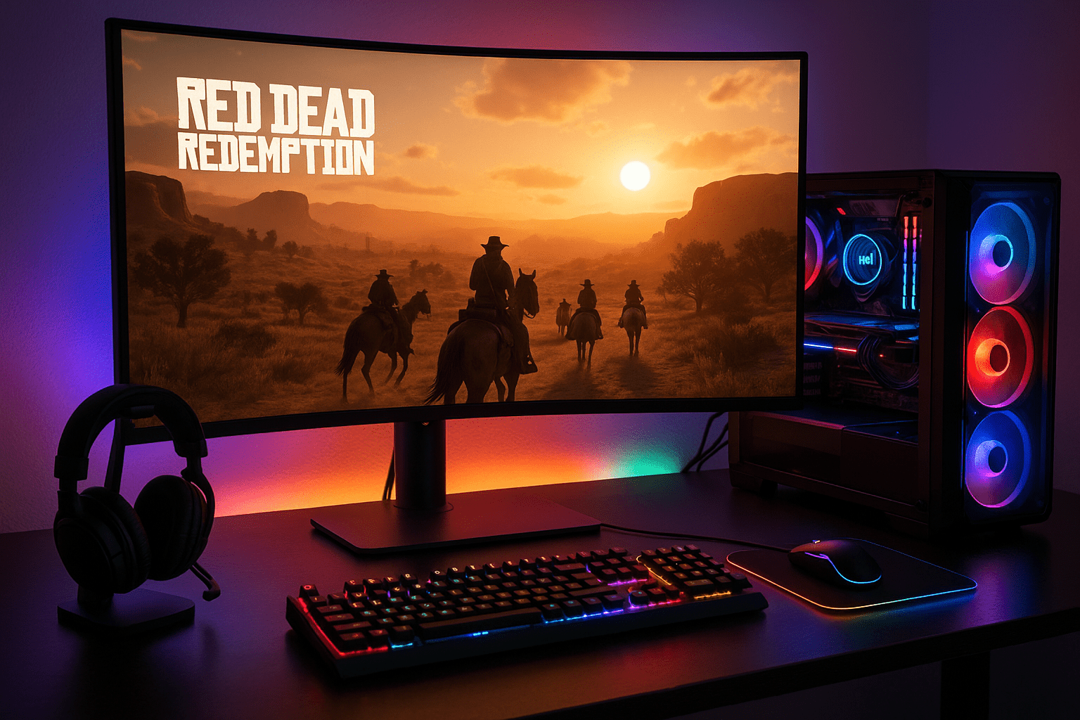 Elevate Your Gaming Experience with Gameforce's RED DEAD REDEMPTION Custom PCs 🎮💻 GAMEFORCE.IE
