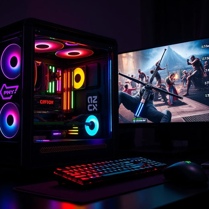 Potencia de juego sin precedentes: Descubre las tarjetas gráficas PNY GeForce RTX 5000 Series