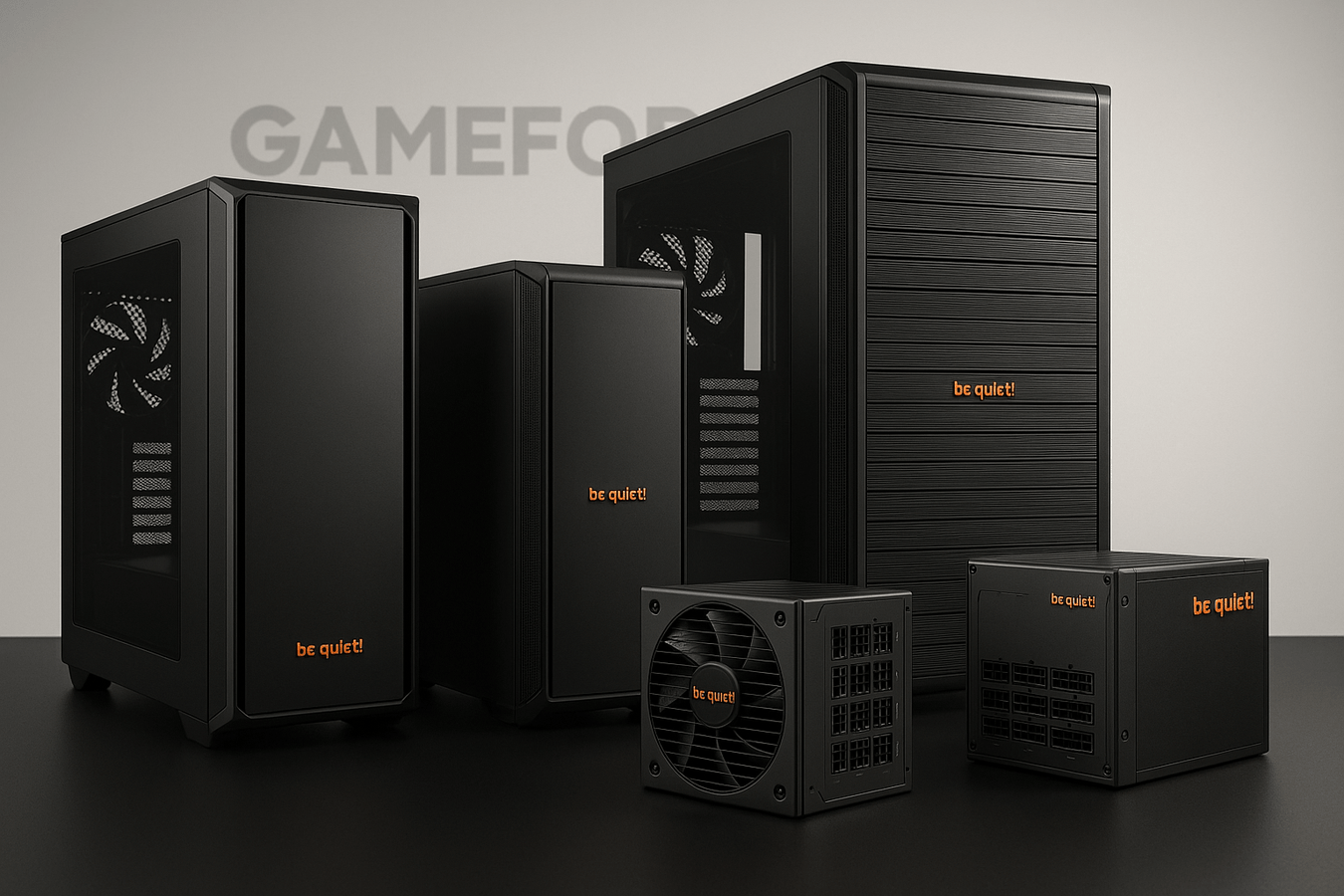 BE QUIET Power Supplies , Midi Tower PC Cases and Full Tower Cases with Official Manufacturers Warranty Available from Ireland PC Component Online Store Gameforce.ie