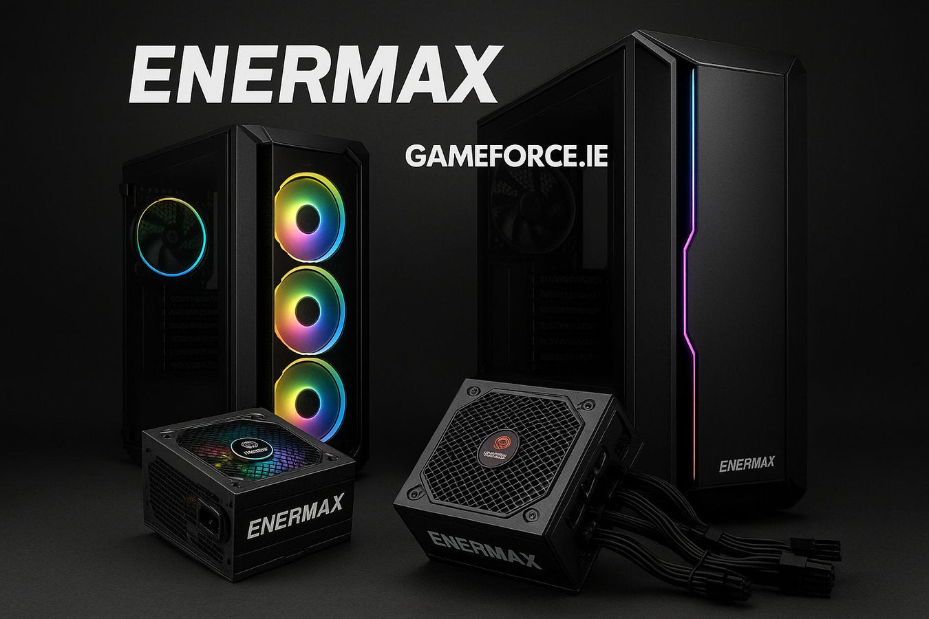 Enermax low cost PC Cases and Power Supplied