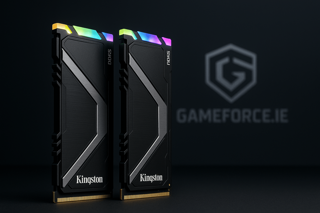 Kingston Premium DDR4 , DDR5 System Memory and SSD Solid State Sata &amp; M.2 Storgar Drives with Official Manufacturers Warranty Available from Ireland PC Component Online Store Gameforce.ie