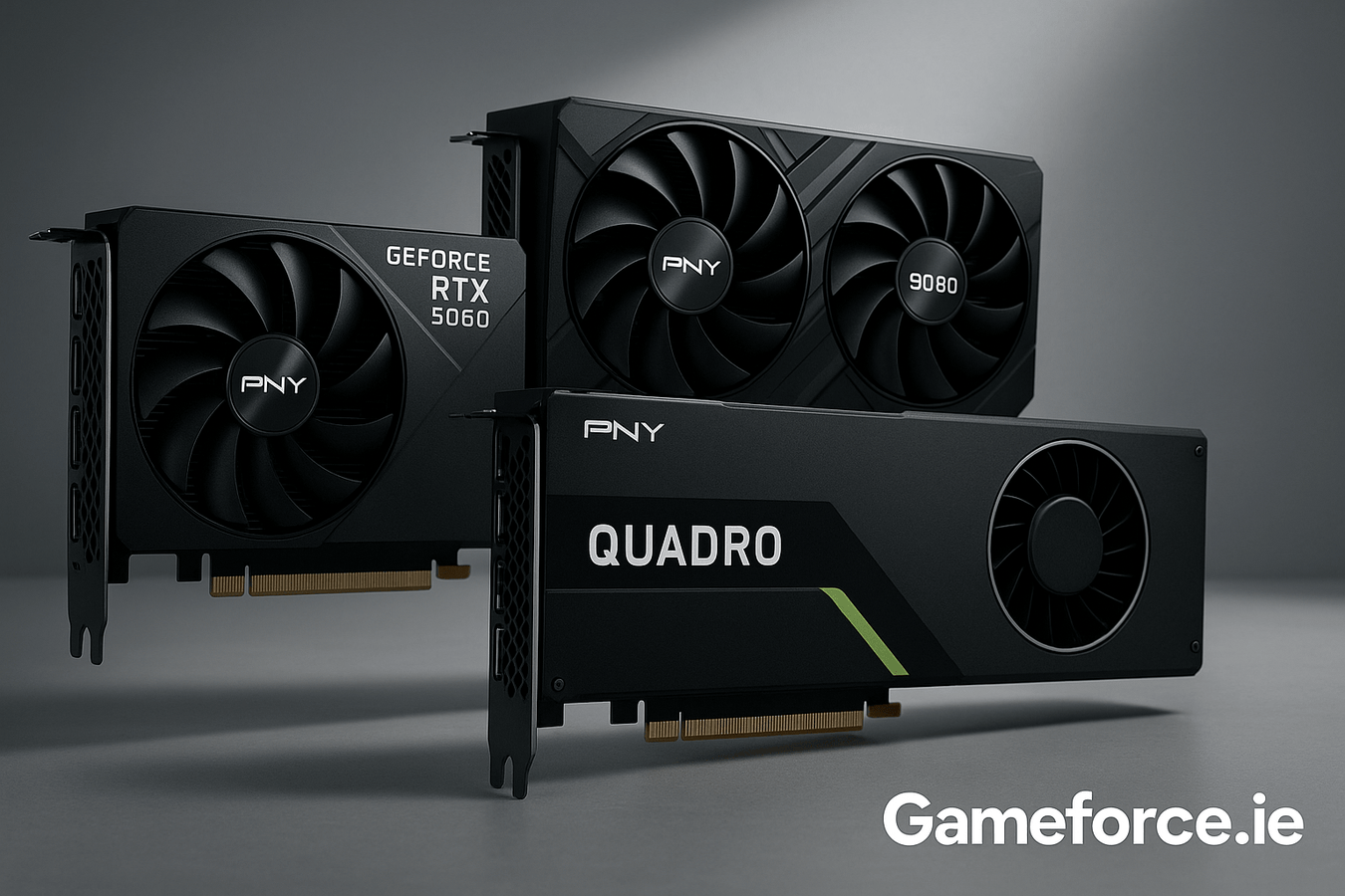 PNY Nvidia GeForce and Quadro Professional Graphics Cards with Official Manufacturers Warranty - Available Buy from Irelands PC Builders and PC Component Suppliers Gameforce.ie