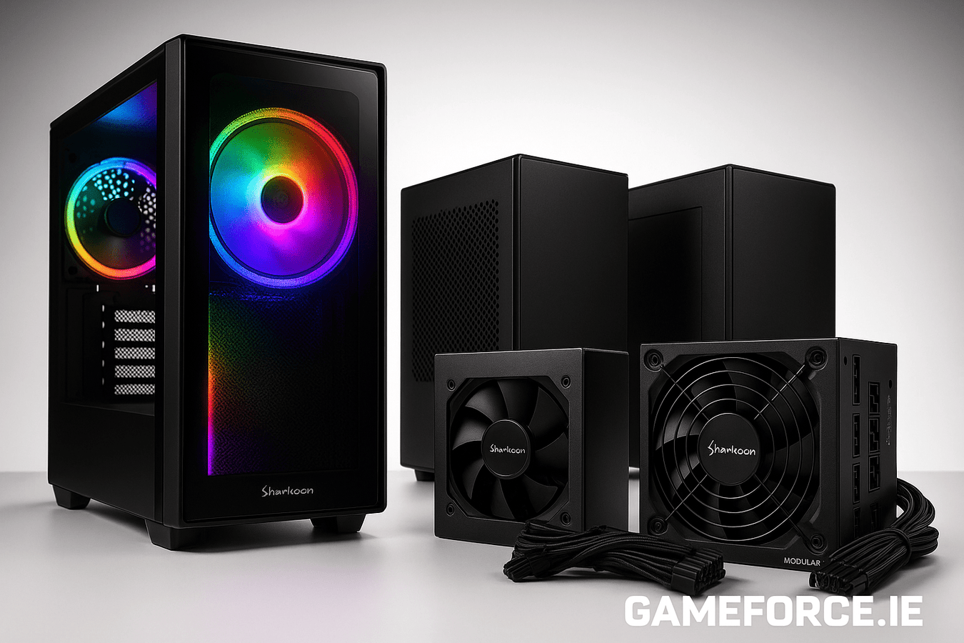 Sharkoon PC Cases , Power Supplies and Coolers for PC Builders - buy from Ireland Gameforce.ie