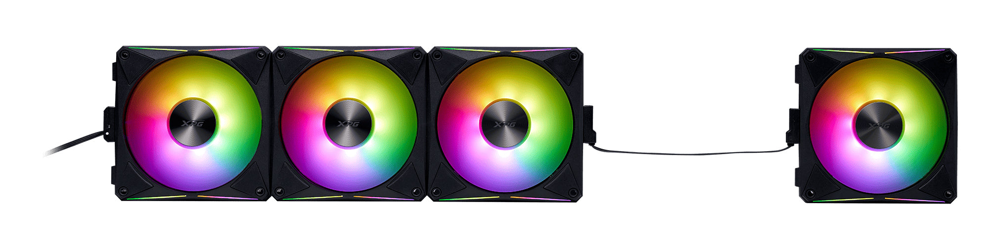 XPG HURRICANE MAG 120 ARGB PWM magnetic fan - Black