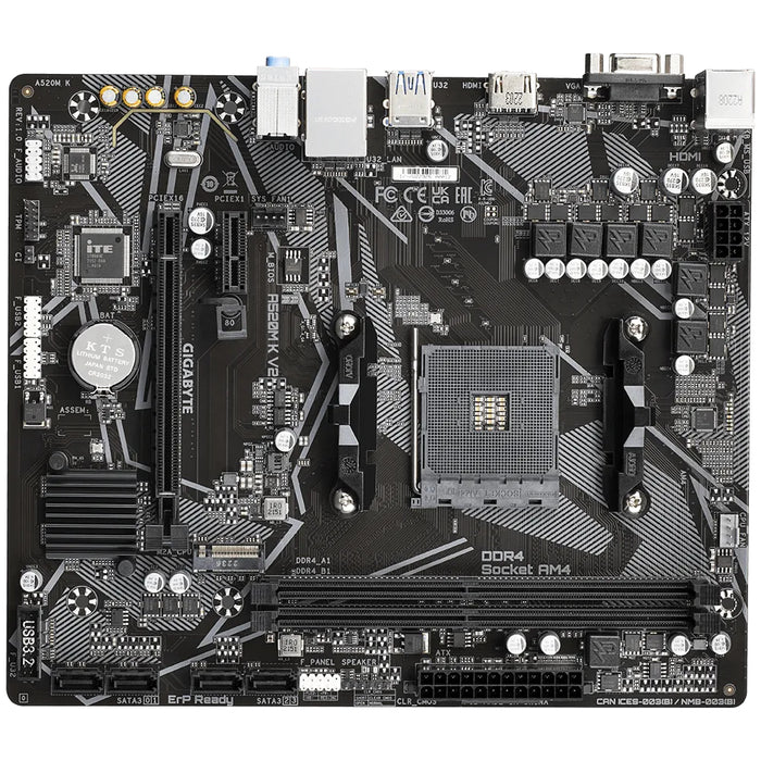 GIGABYTE A520M K V2 motherboard