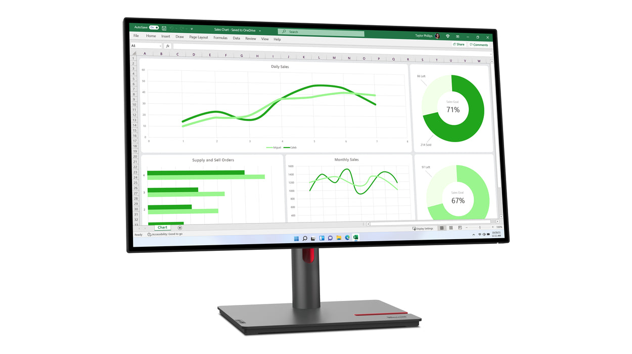 Lenovo ThinkVision P27q-30 LED display