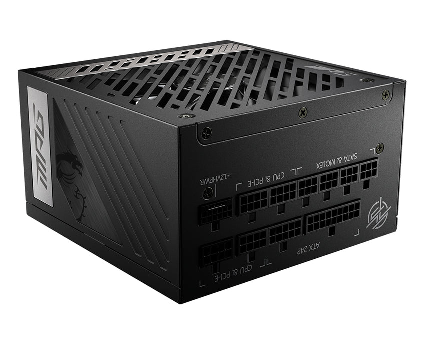 MSI MPG A1000G PCIE5 power supply unit