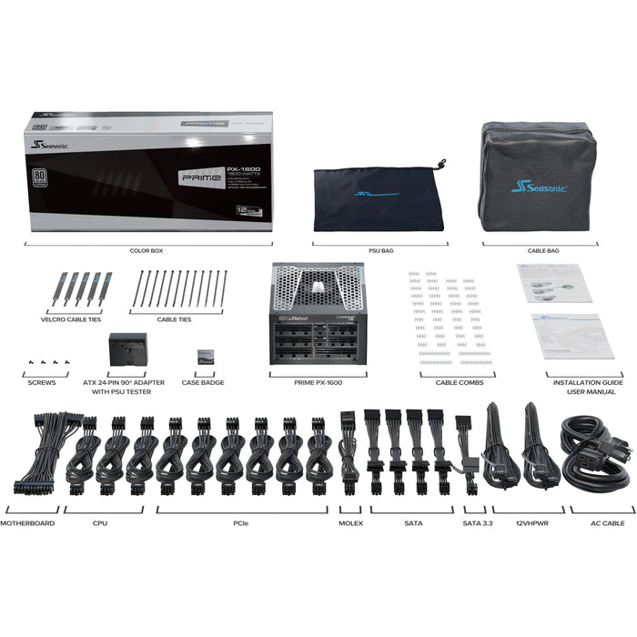 Seasonic ATX3-PRIME-PX-1600 power supply unit
