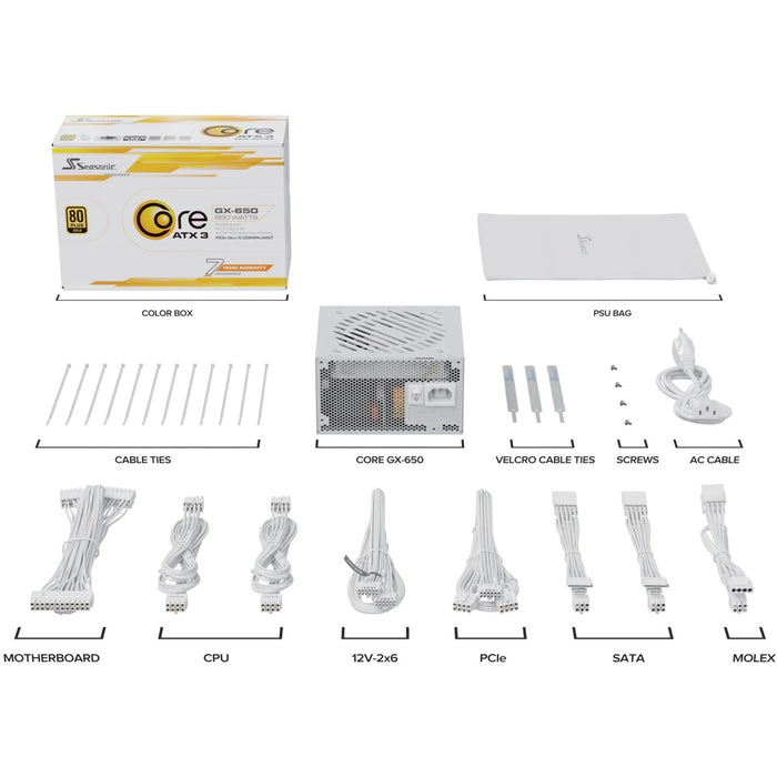 Seasonic CORE GX-650 power supply unit