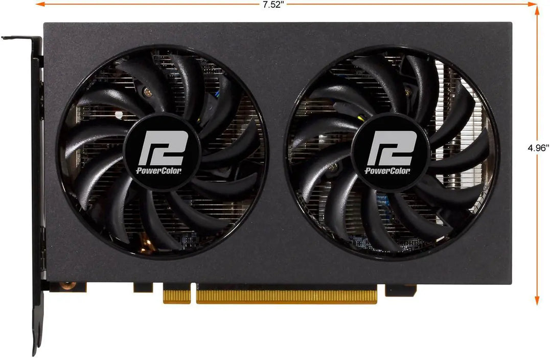 PowerColor AXRX 6500XT 4GBD6-DH/OC graphics card