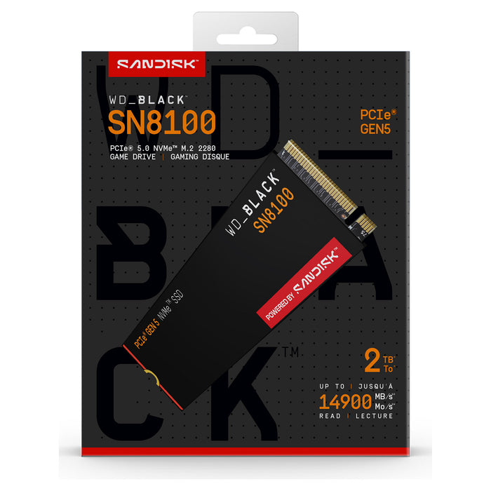 SanDisk Black WD_BLACK SN8100 NVMe