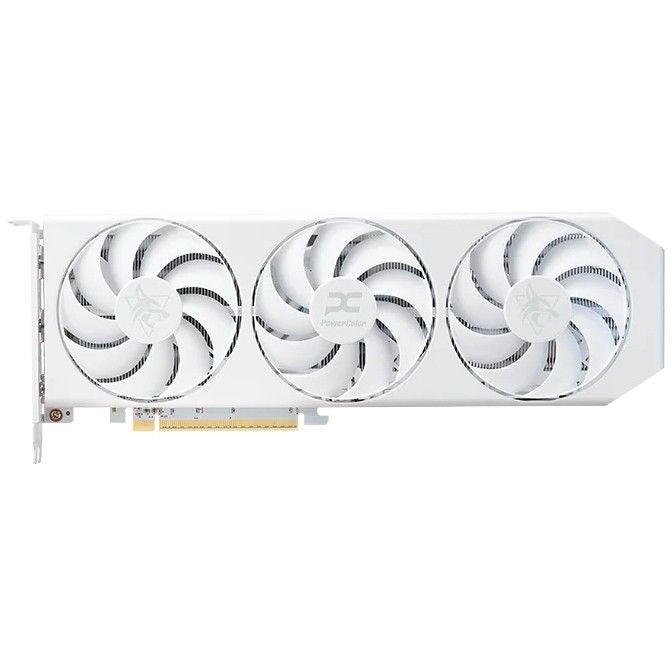 PowerColor Hellhound Radeon RX 9060 XT Spectral White