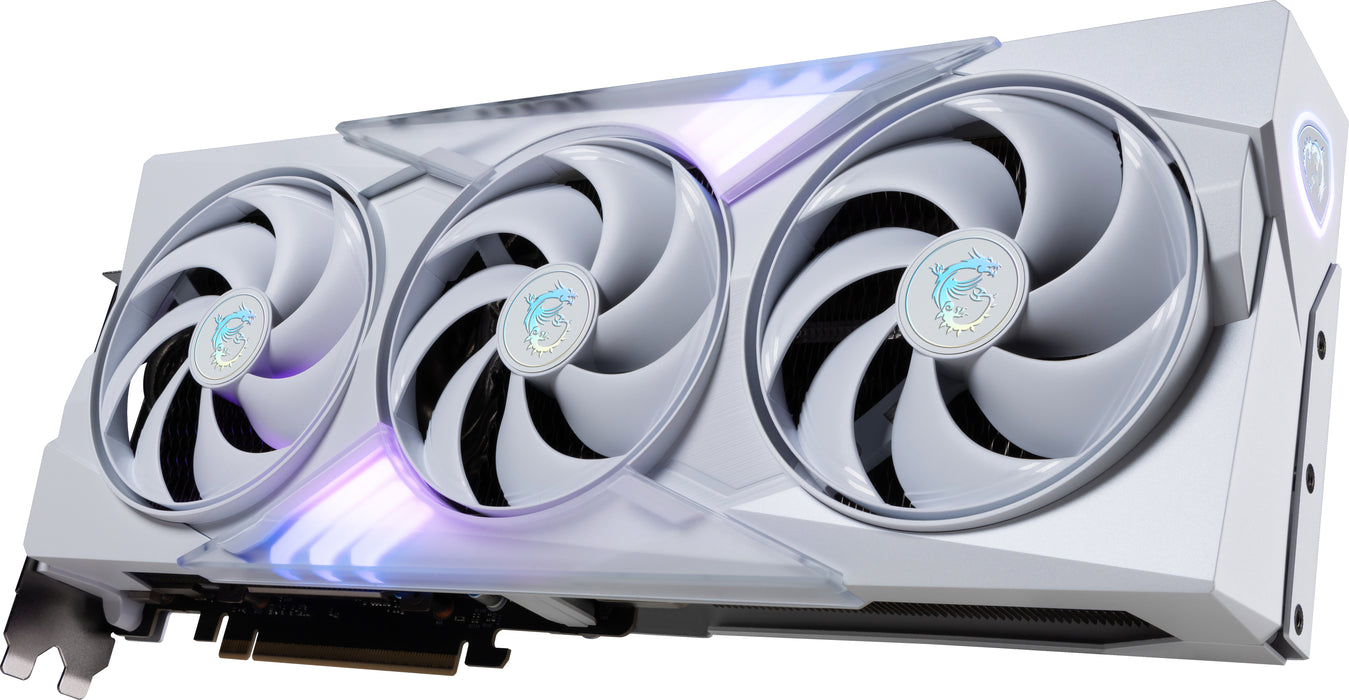 MSI GAMING GEFORCE RTX 5080 16G TRIO OC WHITE graphics card