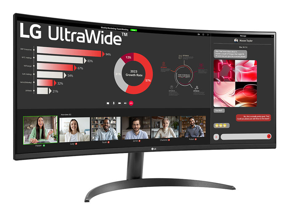 LG 34WR50QK-B computer monitor
