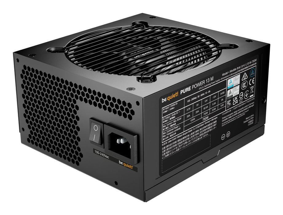 be quiet! Pure Power 13 M | 750W power supply unit 20+4 pin ATX ATX Black
