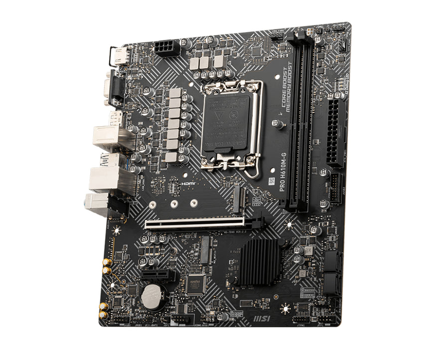 MSI PRO H610M-G motherboard