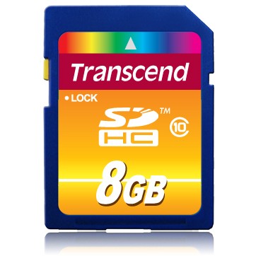 Transcend SD Card SDXC/SDHC Class 10 8GB