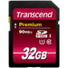 Transcend SD Card SDXC/SDHC Class 10 UHS-I 32GB
