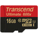 Transcend microSDHC Class 10 UHS-I 600x 16GB