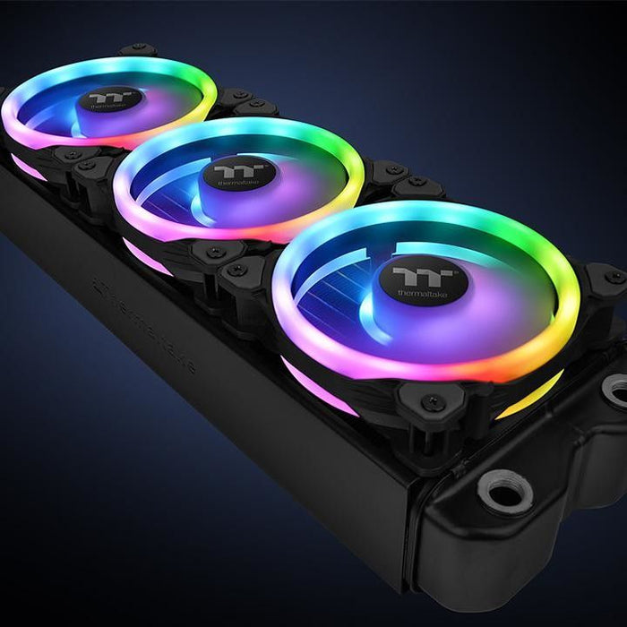 Thermaltake Riing Trio 12 LED RGB Radiator Fan TT Premium Edition