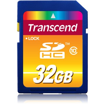 Transcend SD Card SDXC/SDHC Class 10 32GB
