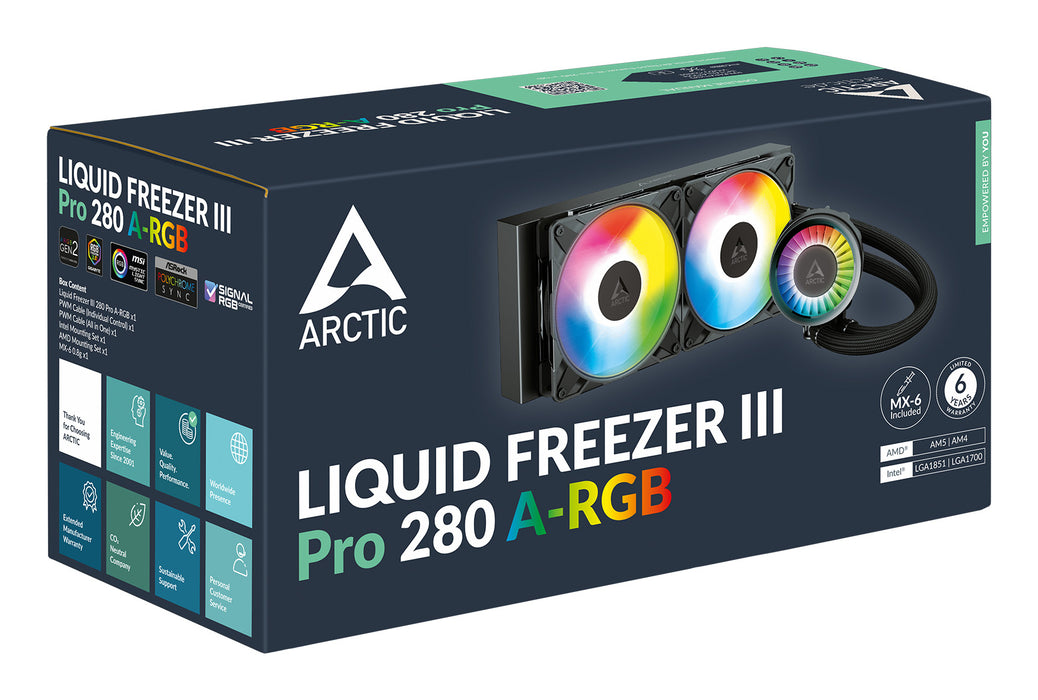 ARCTIC Liquid Freezer III Pro 280 A-RGB