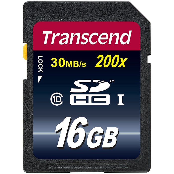 Transcend SD Card SDXC/SDHC Class 10 16GB