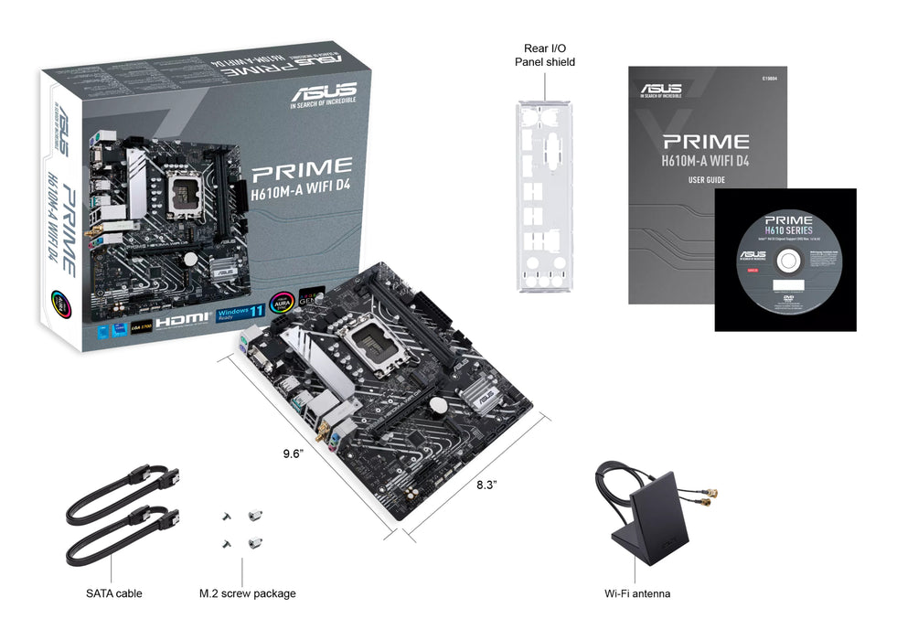 ASUS PRIME H610M-A WIFI D4