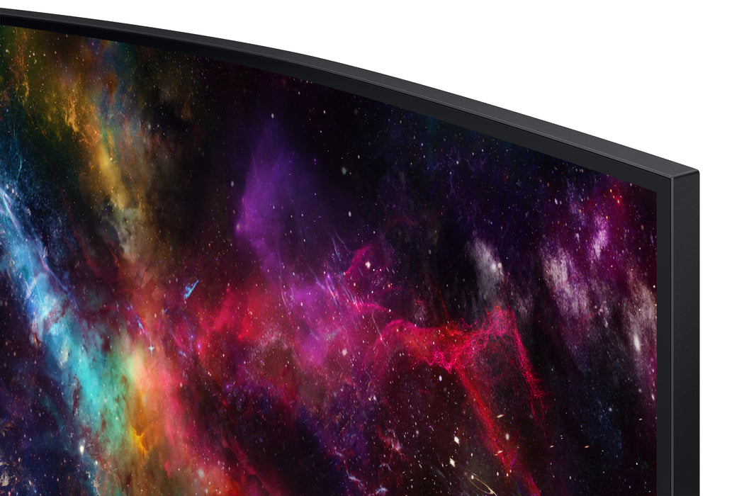 Samsung G95NC computer monitor 144.8 cm (57") 7680 x 2160 pixels Dual UHD QLED White