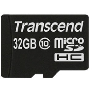 Transcend microSDXC/SDHC Class 10 32GB with Adapter