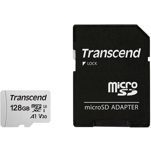 Transcend microSD Card SDXC 300S 128GB with Adapter