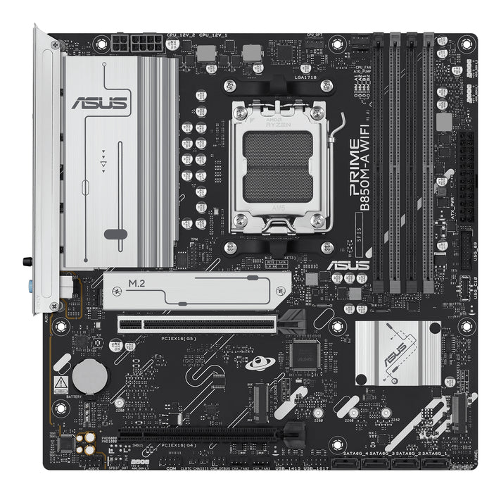 ASUS PRIME B850M-A WIFI AMD B850 Socket AM5 micro ATX