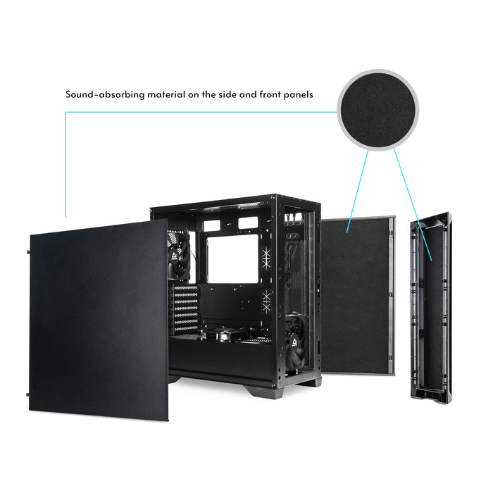 Chieftec Midi APEX Series GA-01B-Q-OP