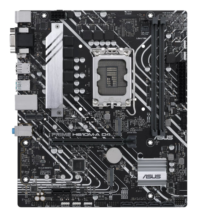 ASUS PRIME H610M-A D4-CSM Intel H610 LGA 1700 micro ATX