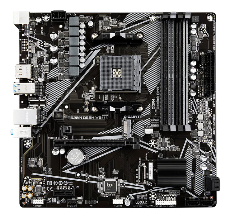 GIGABYTE A520M DS3H V2 motherboard