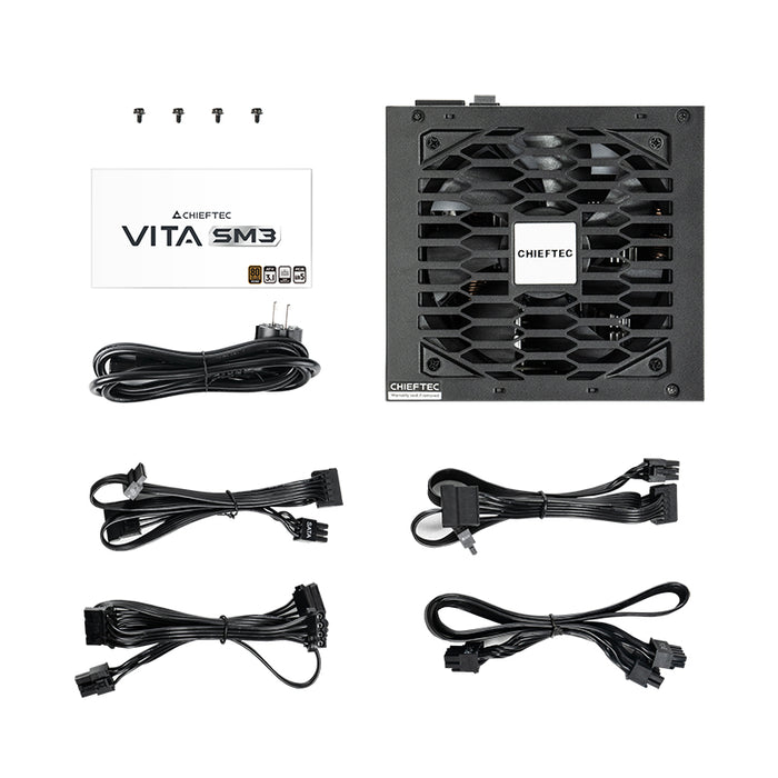 Chieftec Vita BPX-750-C power supply unit 750 W 20+4 pin ATX ATX Black