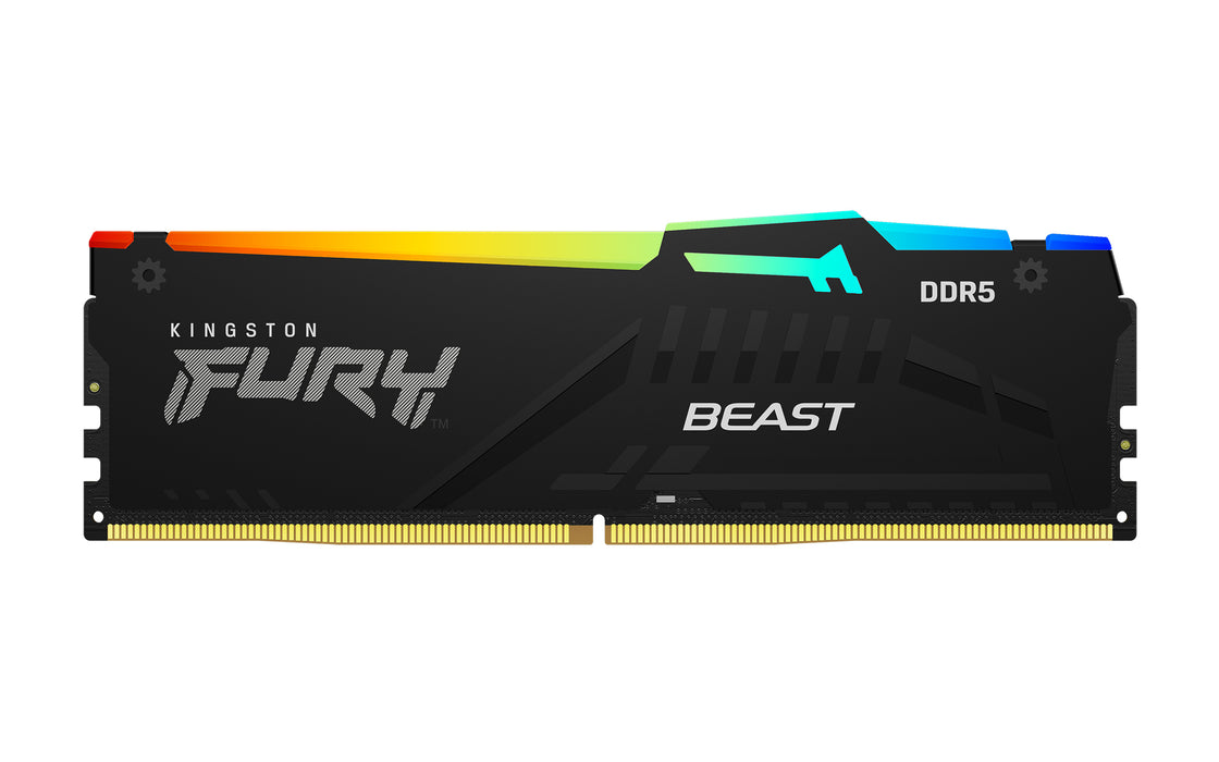 Kingston Technology FURY Beast 32GB 6000MT/s DDR5 CL30 DIMM (Kit of 2) RGB EXPO