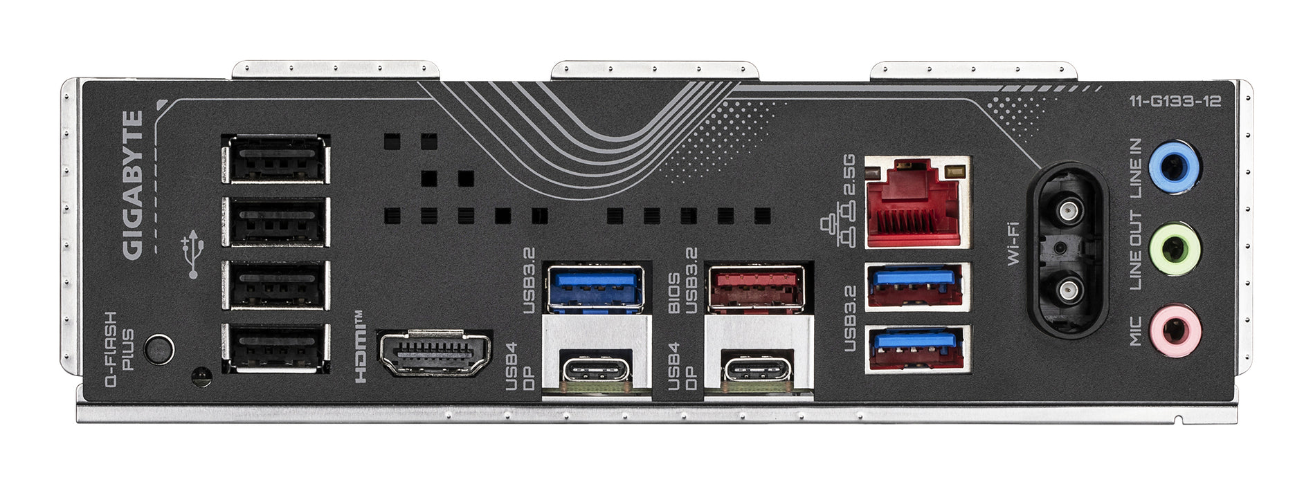 GIGABYTE X870 EAGLE WIFI7 Motherboard - Supports AMD Ryzen 9000 CPUs, 14+2+2 phases VRM, up to 8000MHz DDR5 (OC), 1xPCIe 5.0 + 2xPCIe 4.0, Wi-Fi 7, 2.5GbE LAN, USB 4
