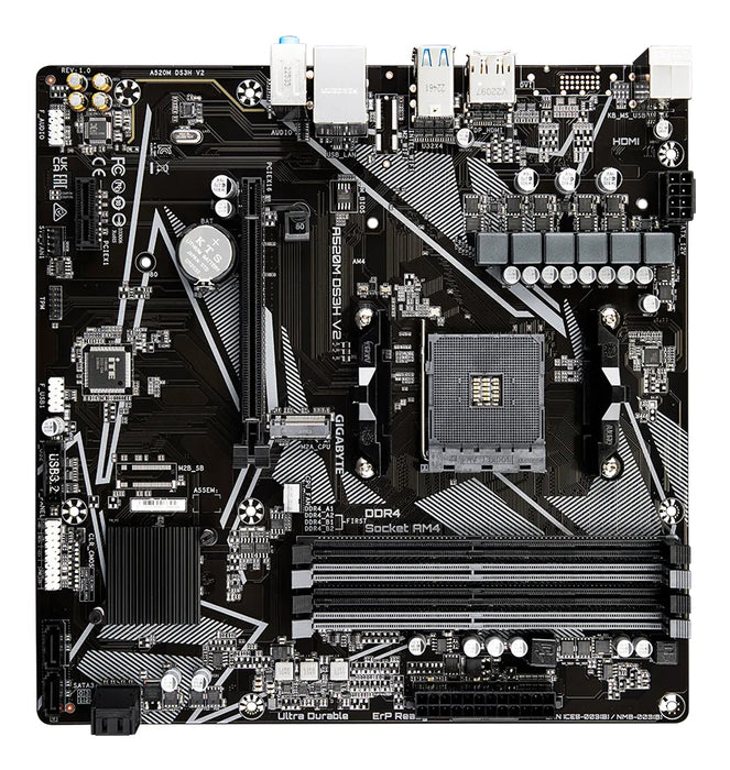 GIGABYTE A520M DS3H V2 motherboard
