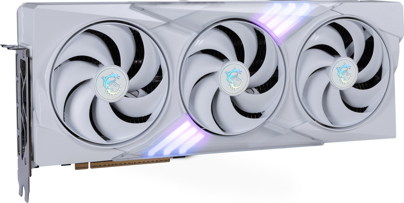 MSI GAMING GEFORCE RTX 5080 16G TRIO OC WHITE graphics card