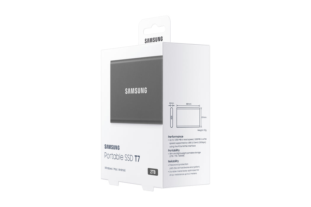 Samsung Portable SSD T7
