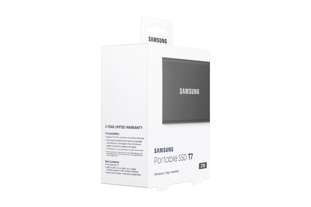 Samsung Portable SSD T7