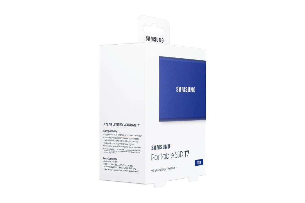 Samsung Portable SSD T7