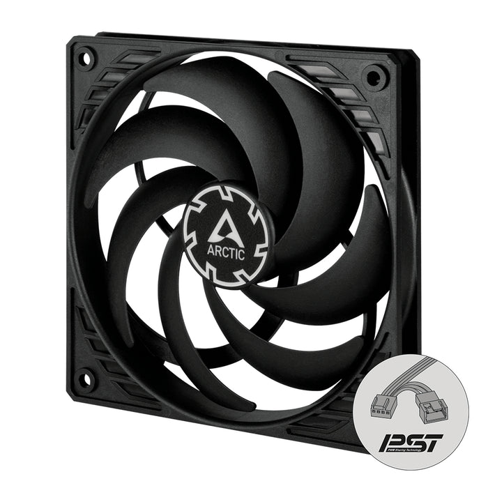 ARCTIC P12 Slim PWM PST Pressure-optimised 120 mm PWM Fan with integrated Y-cable